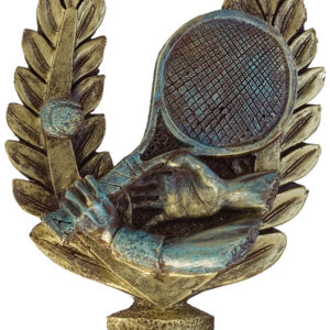 TROFEO DE TENIS REALIZADO EN RESINA MEDIANO