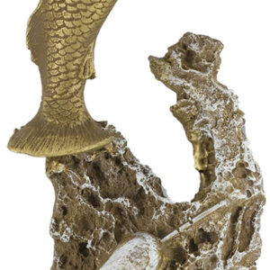 TROFEO DE PESCA EN RESINA 29 CM