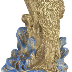 TROFEO DE PESCA PIEZA MAYOR PINTADO A MANO 44 CM