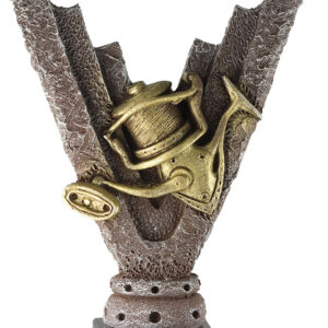 TROFEO DE PESCA MODELO CARRETE 29 CM