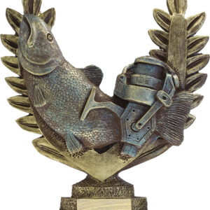 TROFEO DE PESCA MODELO LAUREL GRANDE