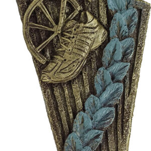 TROFEO DUATLÓN EN RESINA DE ALTA CALIDAD 27 CM