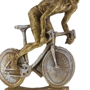 TROFEO CICLISTA EN RESINA DE ALTA CALIDAD