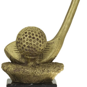 TROFEO GOLF MODELO HIERRO Y BOLA GRANDE