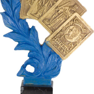 TROFEO DE CARTAS MODELO BARAJA 29 CM