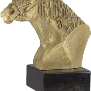 TROFEO CABEZA CABALLO MEDIANO 24 cm