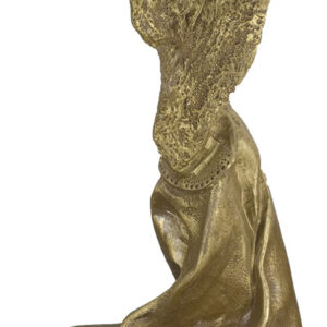 TROFEO FIGURA CABEZA DE TORO y CAPOTE GRAN TAMAÑO