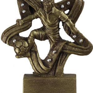 TROFEO JUGADOR DE FUTBOL EN RESINA 11 CM