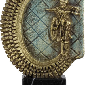 TROFEO MOTOCROSS MODELO NEUMÁTICO Y PILOTO MEDIANO