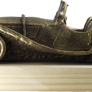 TROFEO FIGURA COCHE ANTIGUO REALIZADO EN RESINA