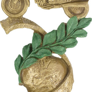 TROFEO FIGURA MOTO CUSTOM 31 CM