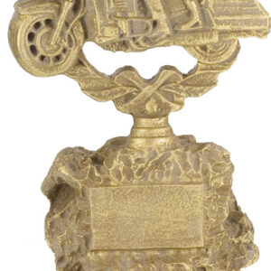 TROFEO FIGURA MOTO CUSTOM 19 CM