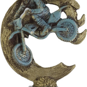 TROFEO MOTO SEMI CÍRCULO MEDIANO