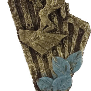 TROFEO DE ATLETISMO ECONÓMICO MODELO HOJAS 15 cm