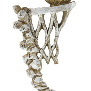 TROFEO DE BALONCESTO MODELO CANASTA Y PELOTA - GRANDE