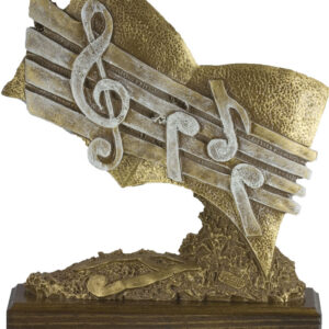 TROFEO DE MÚSICA PENTAGRAMA