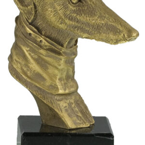 TROFEO CABEZA GALGO 13 cm