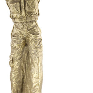 TROFEO FIGURA DE TIRO AL PLATO GRAN TAMAÑO