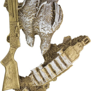 TROFEO CAZA PERDICES ESCOPETA 38 CM