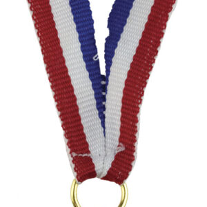 10 CINTAS PARA MEDALLAS COLOR BANDERA FRANCESA