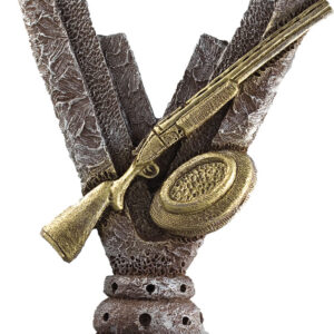 TROFEO DE TIRO AL PLATO MODELO V PEQUEÑO