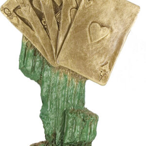 TROFEO DE POKER MODELO 1694 MEDIANO