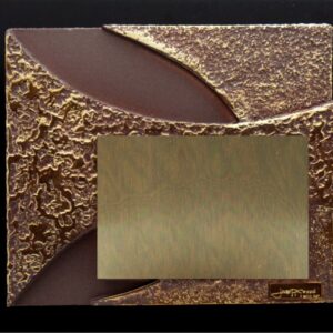 PLACA DE HOMENAJE TIPO ESCULTURA MODELO 144