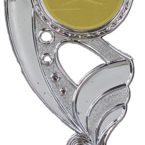 TROFEO PERSONALIZABLE POR DEPORTE COLOR PLATA MOD. 1029