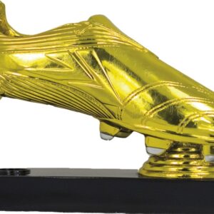 TROFEO TIPO BOTA DE ORO NOVEDAD - 15x12 cm