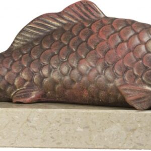 TROFEO DE PESCA EN RESINA 23x12 cm