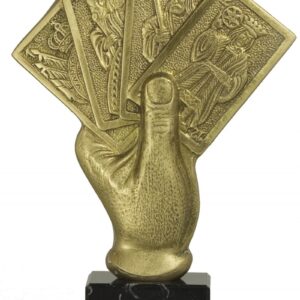 TROFEO DE CARTAS MODELO MANO GRANDE