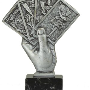 TROFEO DE CARTAS MODELO MANO MEDIANO