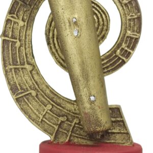 TROFEO DE MÚSICA MICRÓFONO PARTITURA MEDIANO