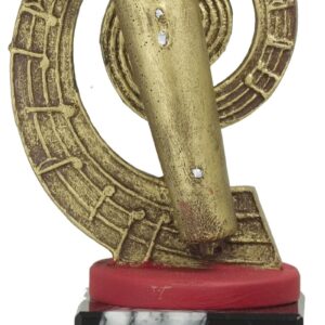 TROFEO DE MÚSICA MICRÓFONO PARTITURA GRANDE