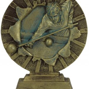TROFEO DE BILLAR ECONÓMICO 15 CM