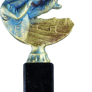 TROFEO DE TIRO AL PLATO 20 CM