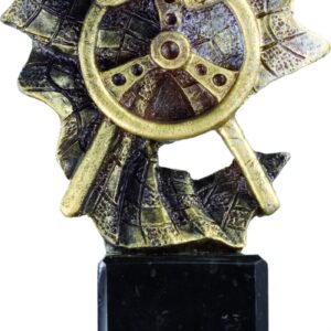 Trofeo automovilismo motor 23 cm