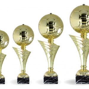 Lote copas futbol cuatro tamaños 40,35,30,27 cm