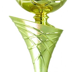 Copa trofeo fútbol dorado 27 cm