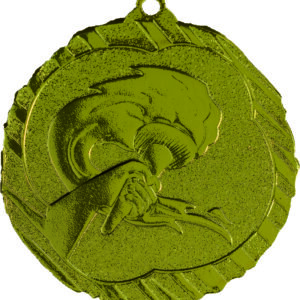 medalla olímpica antorcha