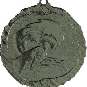 medalla olímpica plateada