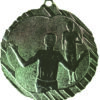 medalla atletismo plateada