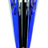 trofeo plateado azul