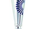 trofeo diseño plata y azul