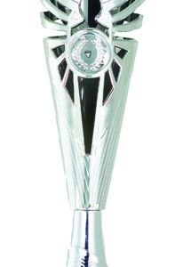 Trofeo Diseño Plateado 36 cm