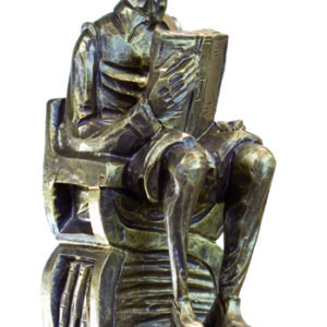 trofeo soporte libros don quijote