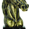 Trofeo hípica cabeza caballo