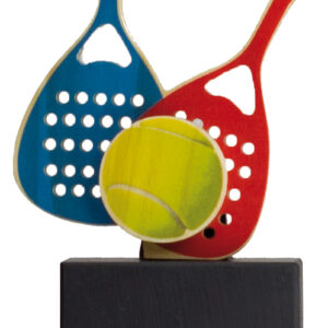 trofeos de padel en madera