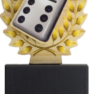 trofeos domino madera